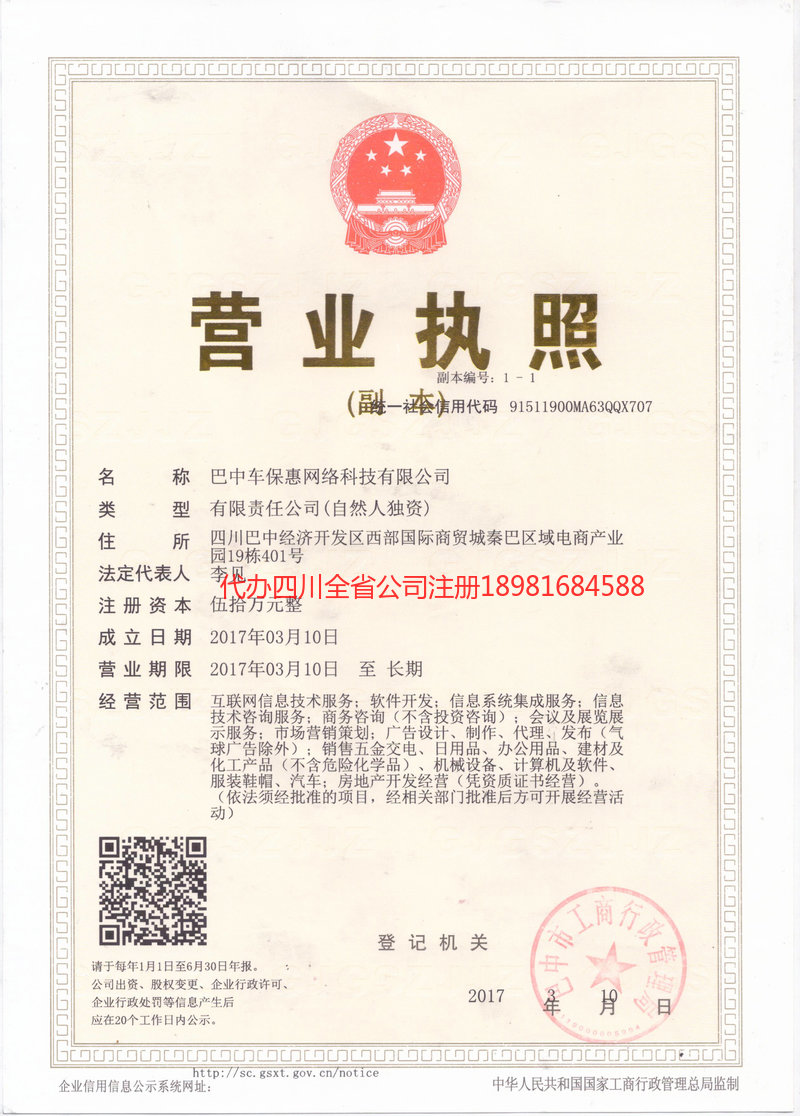 龙井龙井车保惠网络科技有限公司