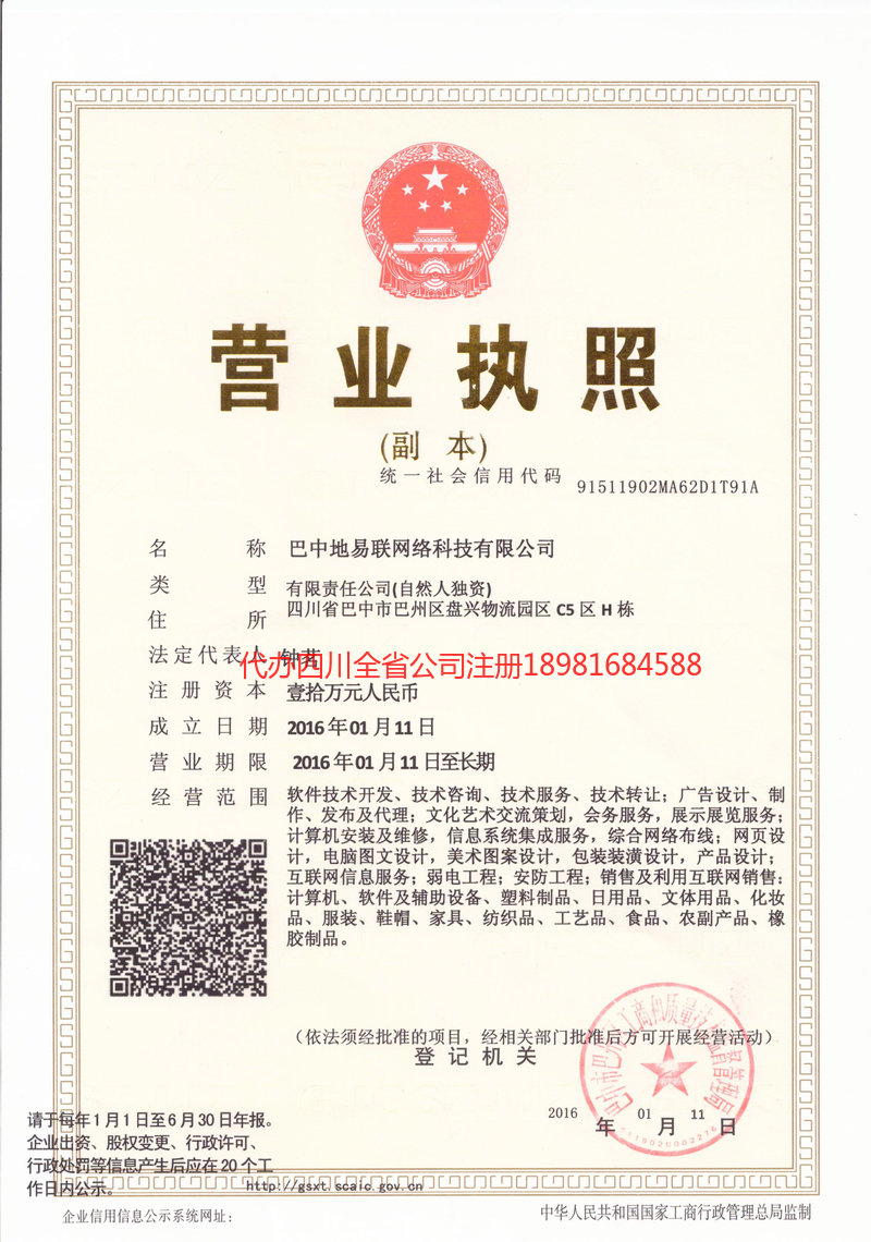 龙井龙井地易联网络科技有限公司